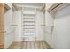Walk-in closet with custom shelving provides ample storage space at 225 S Pioneer -- # 36, Mesa, AZ 85204
