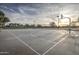 A pristine outdoor basketball court with well-maintained surface and equipment at 2597 E Hickory St, Gilbert, AZ 85298