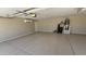 A modern garage with smooth concrete floors, bright lighting and modern HVAC at 28093 N Pasture Canyon Dr, San Tan Valley, AZ 85143