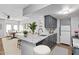Stylish kitchen features granite countertops and open flow to dining area at 3416 N 44Th St # 70, Phoenix, AZ 85018