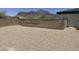 Gravel backyard with mountain views at 4079 E Roosevelt St, Apache Junction, AZ 85119