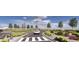 Street view showcasing the entrance to Heritage District, with landscaping, signage, and pedestrian access at 724 N Pine St, Gilbert, AZ 85233