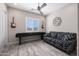 Game room with a shuffle board and an accent wall at 8040 E Jaeger St, Mesa, AZ 85207