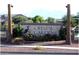 Elegant community entrance sign for Crystal Gardens with lush landscaping at 11101 W Wilshire Dr, Avondale, AZ 85392