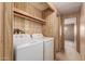 Laundry room with a washer and dryer unit at 11411 N 91St Ave # 28, Peoria, AZ 85345