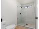 Modern bathroom with a glass-enclosed shower, elegant tile work, and a sleek design at 14239 N Edgeworth Dr # A, Fountain Hills, AZ 85268