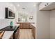 Modern kitchen featuring stainless steel appliances, light countertops, and wood-grain cabinetry at 14239 N Edgeworth Dr # A, Fountain Hills, AZ 85268