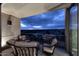 Cozy balcony lounge area with comfortable seating and expansive views of the city skyline at 15215 N Kierland Blvd # 636, Scottsdale, AZ 85254