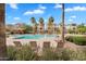 Inviting community pool area with lounge chairs and lush landscaping at 1727 E Chelsea Ln, Gilbert, AZ 85295