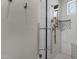 Luxurious shower featuring rainfall showerhead, handheld sprayer, and elegant glass enclosure at 18501 E Pine Valley Dr, Queen Creek, AZ 85142