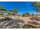 Covered picnic area at the community park near the playground at 2191 W Goldmine Mountain Dr, Queen Creek, AZ 85144