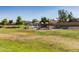 Community playground with slides and covered picnic area and green space near Gathering homes at 2191 W Goldmine Mountain Dr, Queen Creek, AZ 85144