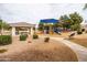 Community park featuring a playground, picnic pavilion, and walkway at 2853 E Cathy Dr, Gilbert, AZ 85296