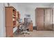 Office with wood flooring and a comfortable desk chair at 3139 E Runaway Bay Pl, Chandler, AZ 85249