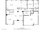 Detailed floor plan featuring a Gathering room, kitchen, bedrooms, and garage for a comprehensive layout at 3574 E Latham Way, Gilbert, AZ 85297