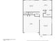 First floor plan layout showing the Living Room, Kitchen, Dining Room and Garage at 409 E Saddle Way, San Tan Valley, AZ 85143