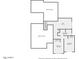 Upstairs floorplan shows bedrooms, loft, and bathroom layout with dimensions for the floor, as well as closet space at 4449 E Rancho Caliente Dr, Cave Creek, AZ 85331