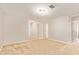 This bonus room features carpeted floors and is well-lit at 4853 S Charger --, Mesa, AZ 85212