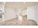 Bright living room featuring neutral tile flooring, white walls, and recessed lighting at 5166 N 83Rd St, Scottsdale, AZ 85250