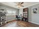 Office offers a window, a ceiling fan, and comfortable furnishings at 601 E Palo Verde Dr # 27, Phoenix, AZ 85012