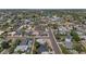 Residential neighborhood aerial showcasing the home's prime location in a peaceful and well-maintained community at 6207 E Rose Circle Dr, Scottsdale, AZ 85251