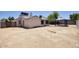 Spacious backyard featuring a gazebo and a gravel-covered ground at 722 W Topeka Dr, Phoenix, AZ 85027