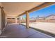 Large covered backyard patio perfect for outdoor living and entertaining at 950 E Kelsi Ave, San Tan Valley, AZ 85140