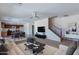 Spacious living area featuring modern furnishings and an open layout, perfect for entertaining at 950 E Kelsi Ave, San Tan Valley, AZ 85140