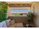 Charming balcony with cozy seating, verdant plants, and scenic views at 1402 E Guadalupe Rd # 234, Tempe, AZ 85283