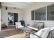 Covered patio with outdoor seating including a sofa, chairs and coffee table at 1615 E Roma Ave, Phoenix, AZ 85016