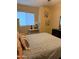 Bright bedroom with a comfortable bed and stylish decor at 16820 E La Montana Dr # 105, Fountain Hills, AZ 85268