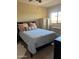 Bedroom features window, carpet and furniture at 16820 E La Montana Dr # 105, Fountain Hills, AZ 85268