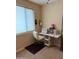Bright office space featuring a sewing desk and ample storage at 16820 E La Montana Dr # 105, Fountain Hills, AZ 85268