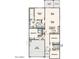 Detailed floor plan of the home showcasing layout with bedrooms, bathrooms, kitchen, garage and living areas at 18021 W Avenida Del Sol --, Surprise, AZ 85387