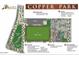 Detailed map showcasing the layout of Copper Park with different play areas and walking loops at 18021 W Avenida Del Sol --, Surprise, AZ 85387