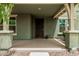 Welcoming front porch with security door, offering an inviting entry and a sense of security at 1915 S Ponderosa Dr, Gilbert, AZ 85295