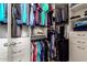 A walk-in closet with lots of storage and shelving at 21084 E Cherrywood Dr, Queen Creek, AZ 85142