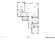 Detailed floor plan showcasing the layout of this 1638 sq ft home, including bedrooms, bathrooms, kitchen, living, and dining areas at 24953 N 172Nd Dr, Surprise, AZ 85387