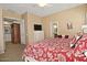 Comfortable main bedroom with adjoining bathroom and spacious closet at 3522 W Rushmore Dr, Anthem, AZ 85086