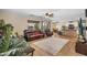 Open-concept living room with tile flooring and a view of the back yard at 3786 S Chaparral Rd, Apache Junction, AZ 85119