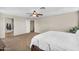 Comfortable main bedroom with a view into the en suite bathroom at 3786 S Chaparral Rd, Apache Junction, AZ 85119