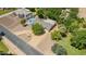 Aerial view of a desert home with large backyard and sparkling pool at 3964 S Turquoise Dr, Buckeye, AZ 85326