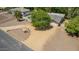 Aerial view of a home showcasing desert landscaping and a backyard pool at 3964 S Turquoise Dr, Buckeye, AZ 85326