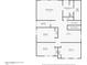 Second floor floorplan featuring the main bedroom, three other bedrooms, and the loft area at 42564 W Palmyra Ln, Maricopa, AZ 85138