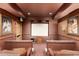 Private home theater with comfortable seating and a large screen for an immersive viewing experience at 4455 E Paradise Village S Pkwy # 1057, Phoenix, AZ 85032