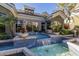 Decorative water feature with a serene waterfall, enhancing the property's aesthetic appeal at 4455 E Paradise Village S Pkwy # 1057, Phoenix, AZ 85032