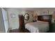Comfortable bedroom with neutral tones, wood furniture, and ample natural light at 4733 W Eva St, Glendale, AZ 85302