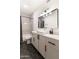 Well-lit bathroom with a modern vanity, vessel sink, and stylish fixtures complemented by a bathtub with shower at 5505 E Mclellan Rd # 111, Mesa, AZ 85205