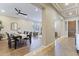 Open-concept living spaces feature elegant tile flooring, recessed lighting, and seamless flow at 6918 E Ivyglen St, Mesa, AZ 85207