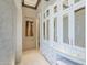 Bathroom showcasing storage, granite countertops, and wall art at 8248 E Arroyo Hondo Rd, Scottsdale, AZ 85266